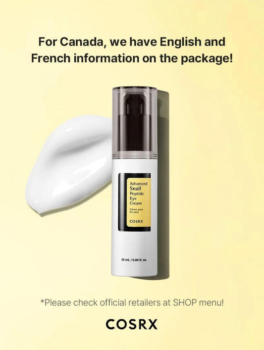 COSRX ADVANCED SNAIL PEPTIDE EYE CREAM